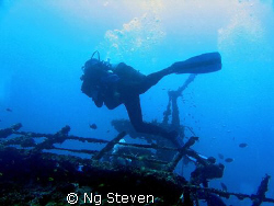 Strolling at the wreck by Ng Steven 